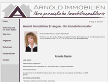Tablet Screenshot of dieimmobilienmaklerin.de